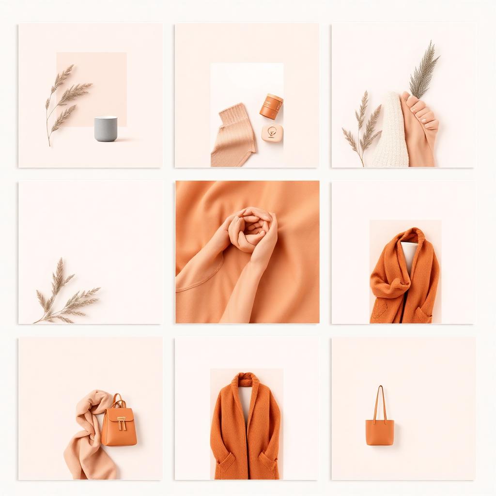 Cohesive Instagram grid feed